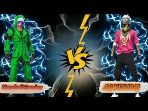 NANDU☯️GAMING VS AG YESHRAJ!!?❤Best Clash Squad Battle?-Garena Free Fire