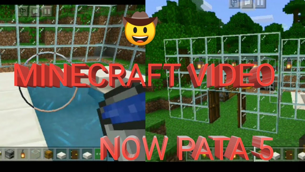 MINECRAFT VIDEO #5  देखिये जारा? #5
