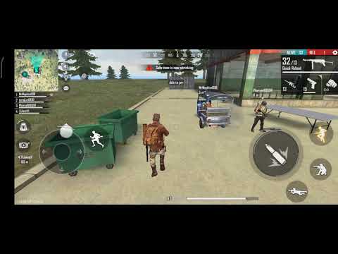 FREE FIRE FACTORY ROOF FIST FIGHT - FF KING OF FACTORY CLASH SQUAD FUNNY GAMEPLAY - GARENA FREE FIRE