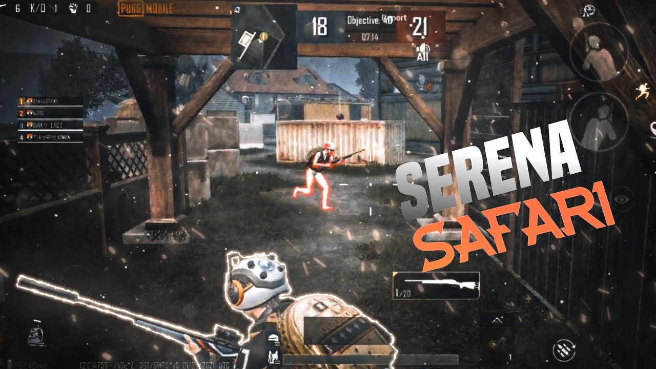 Serena Safari song fastest beatsync pubg montage@Siddagaming