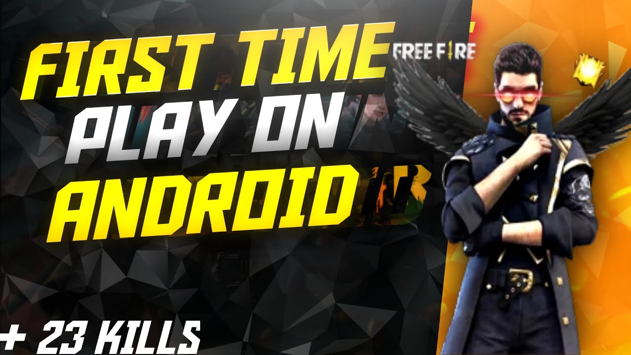 WHEN PUBG PLAYER AND EMULATOR PLAYER PLAY FREE FIRE ON MOBILE FIRST TIME .??