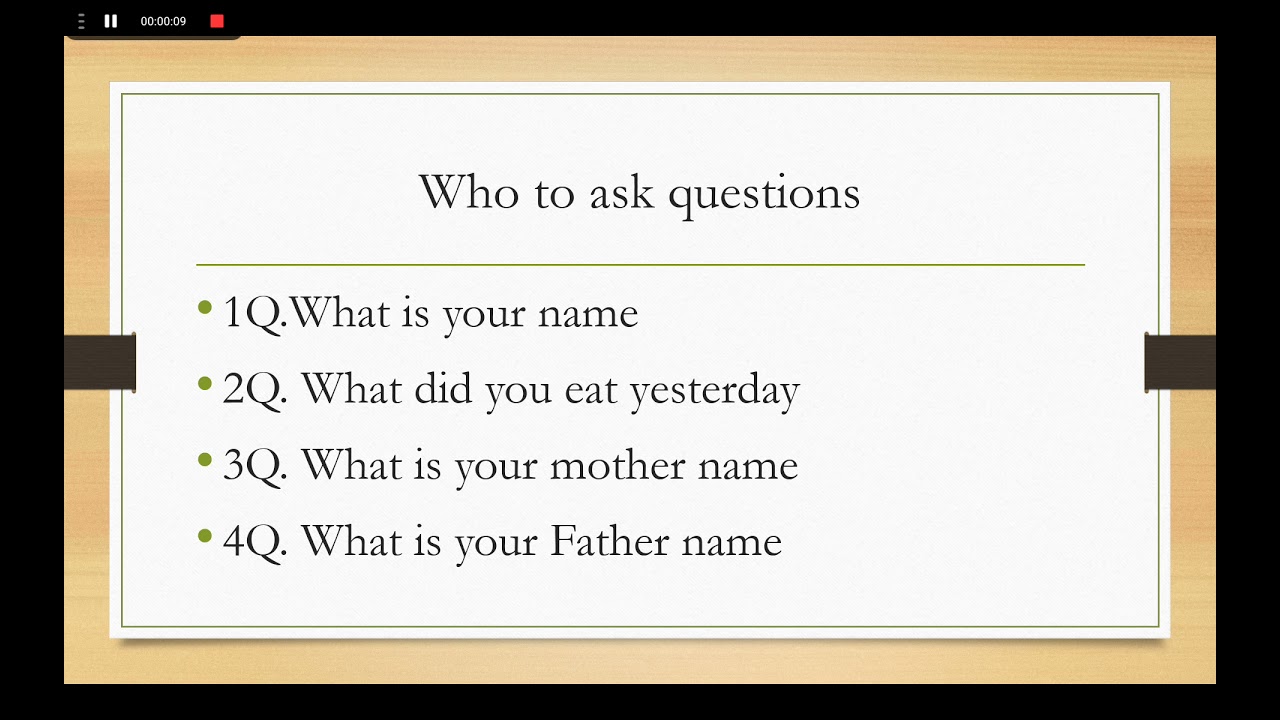 Daily language part 2