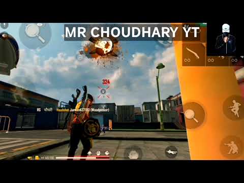 free fire Montage video Main Hoon Khalnayak song Mr Choudhary yt #SKYLORD #TOTALGAMING #FREEFIRE