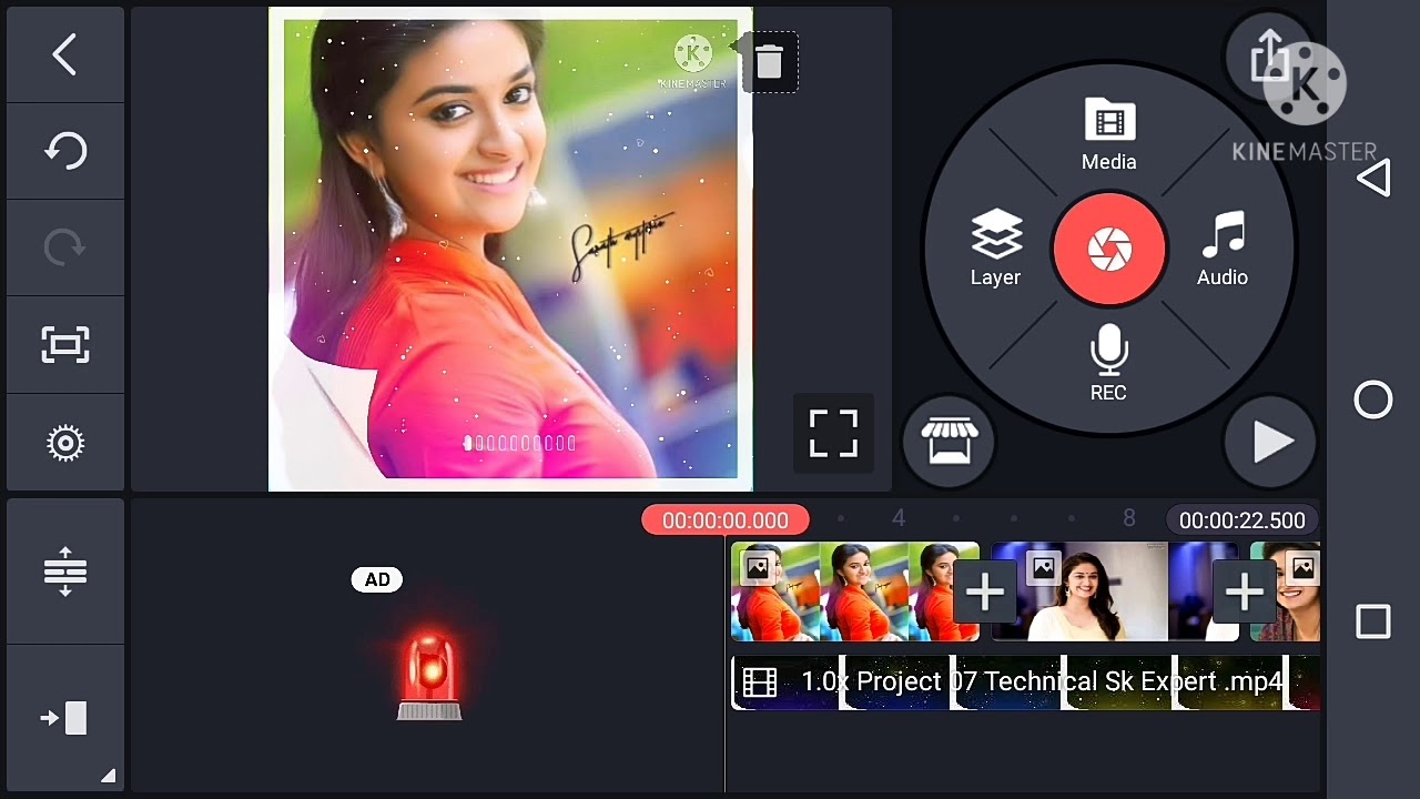 how to make whatsapp status video in kinemaster
