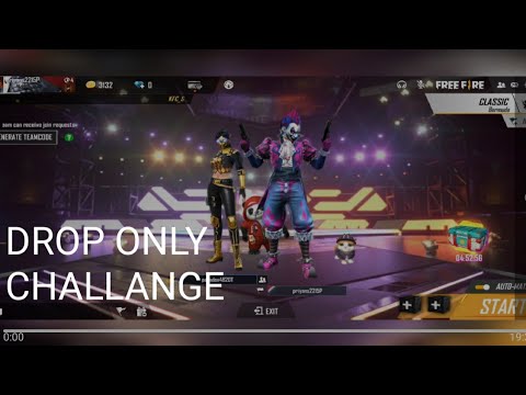 only person drop challange