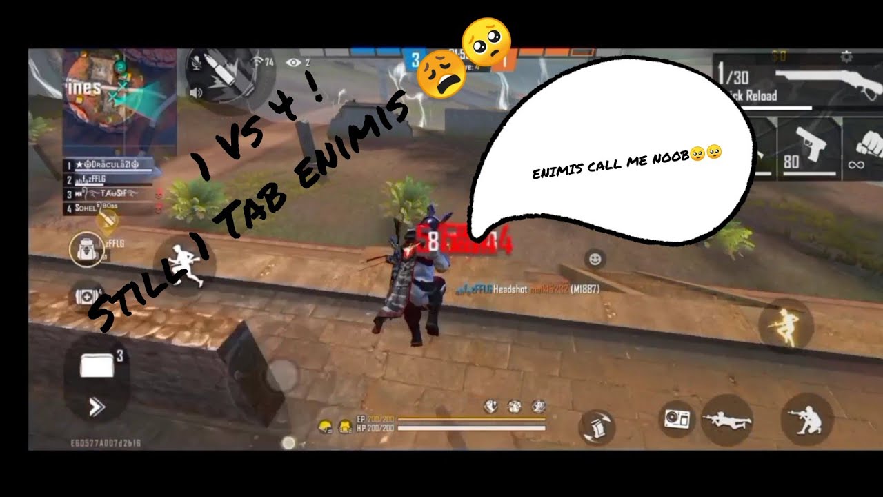 1 Vs 4 random player's ! ??