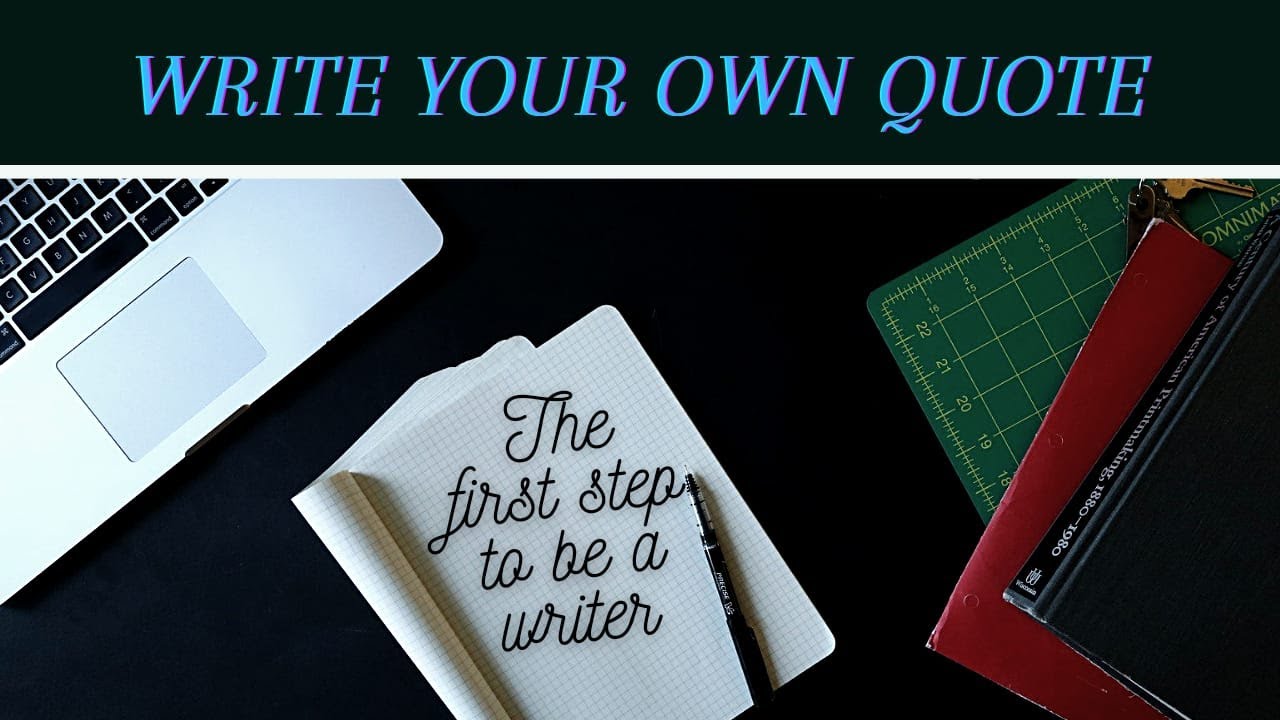 The Art of writing a good thought