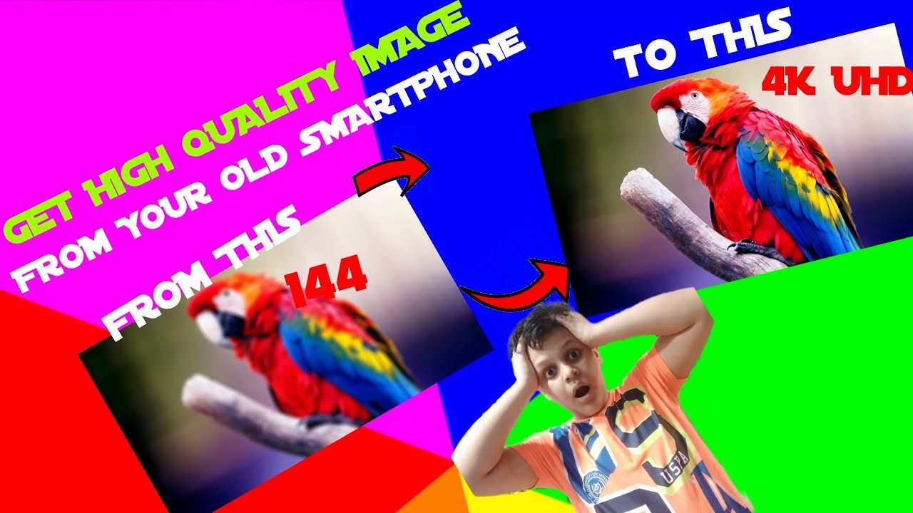 HOW TO CONVERT YOUR PHONE CAMERA {144 PIXELS INTO 4K UHD PIXELS}???