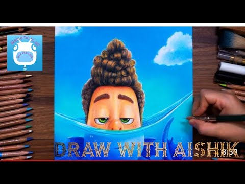 Drawing Disney Caracter Luca