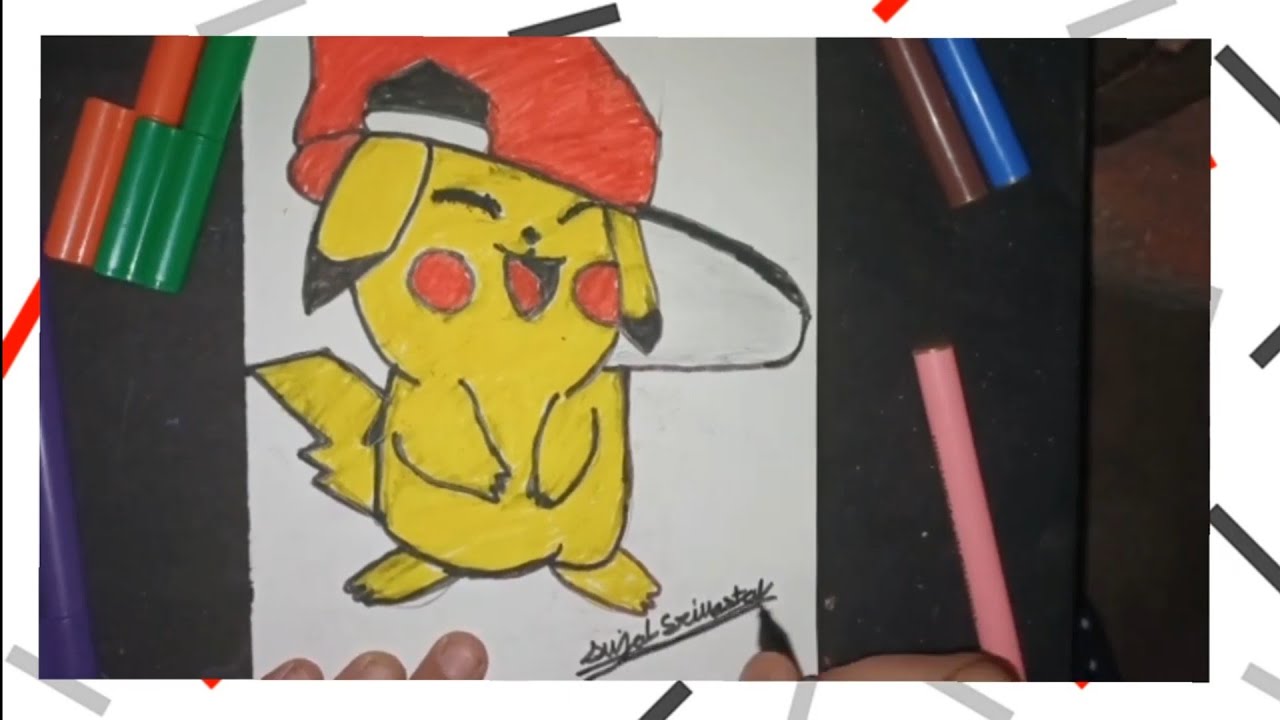 Pikachu drawing