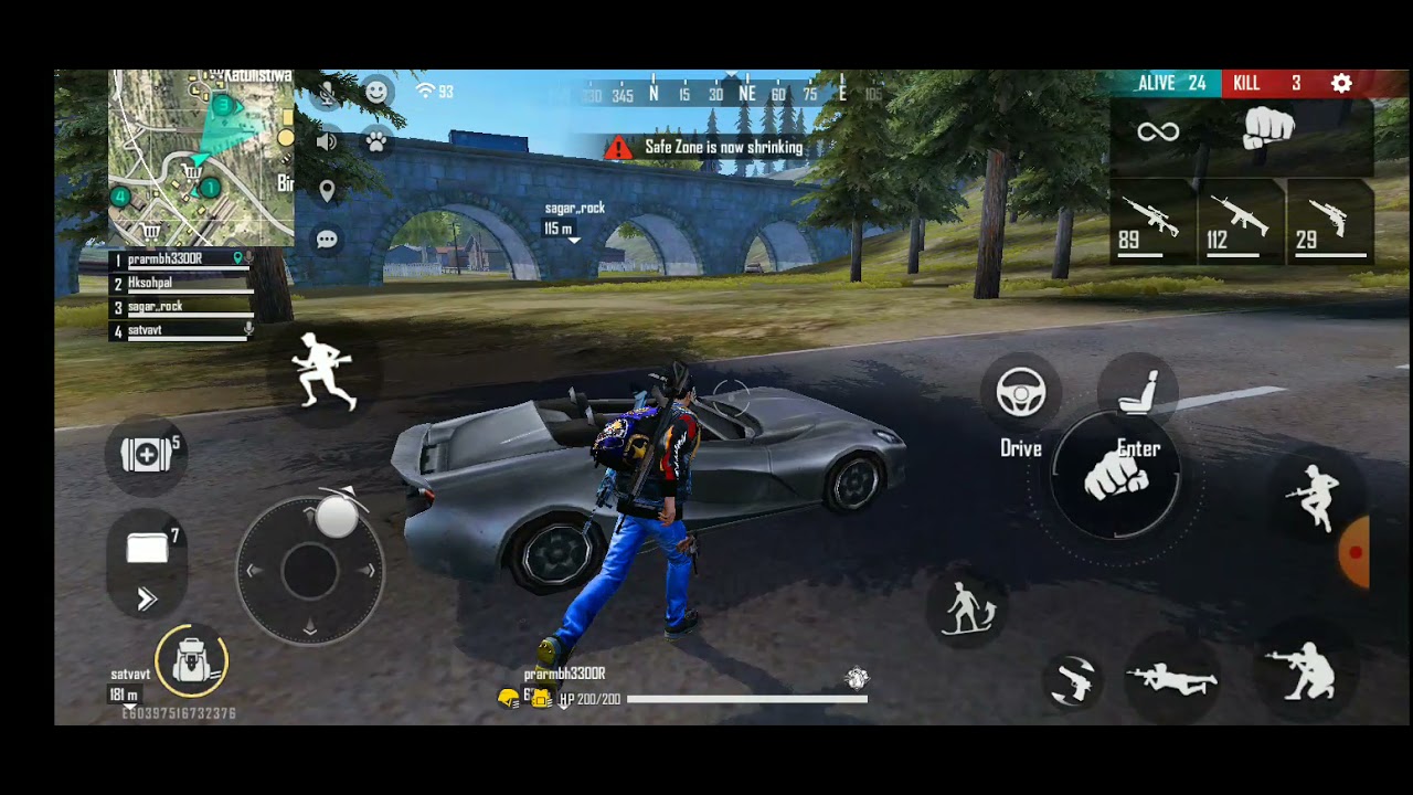 classic mood of free fire