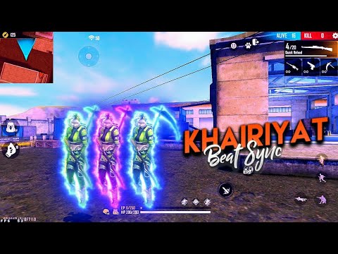 Khairiyat Pucho | FreeFire Montage | Beat Sync Montage | Fragmovie |Superslow Mo Montage .?