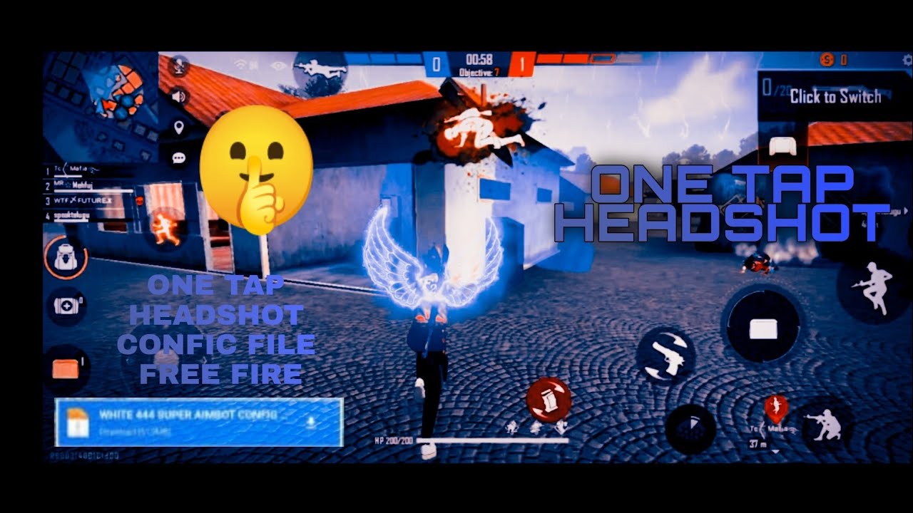 ONE TAP HEADSHOT // MONTAGE // FREE FIRE // ONE TAP HEADSHOT CONFIC FILE ? // MR MEHFUJ FF