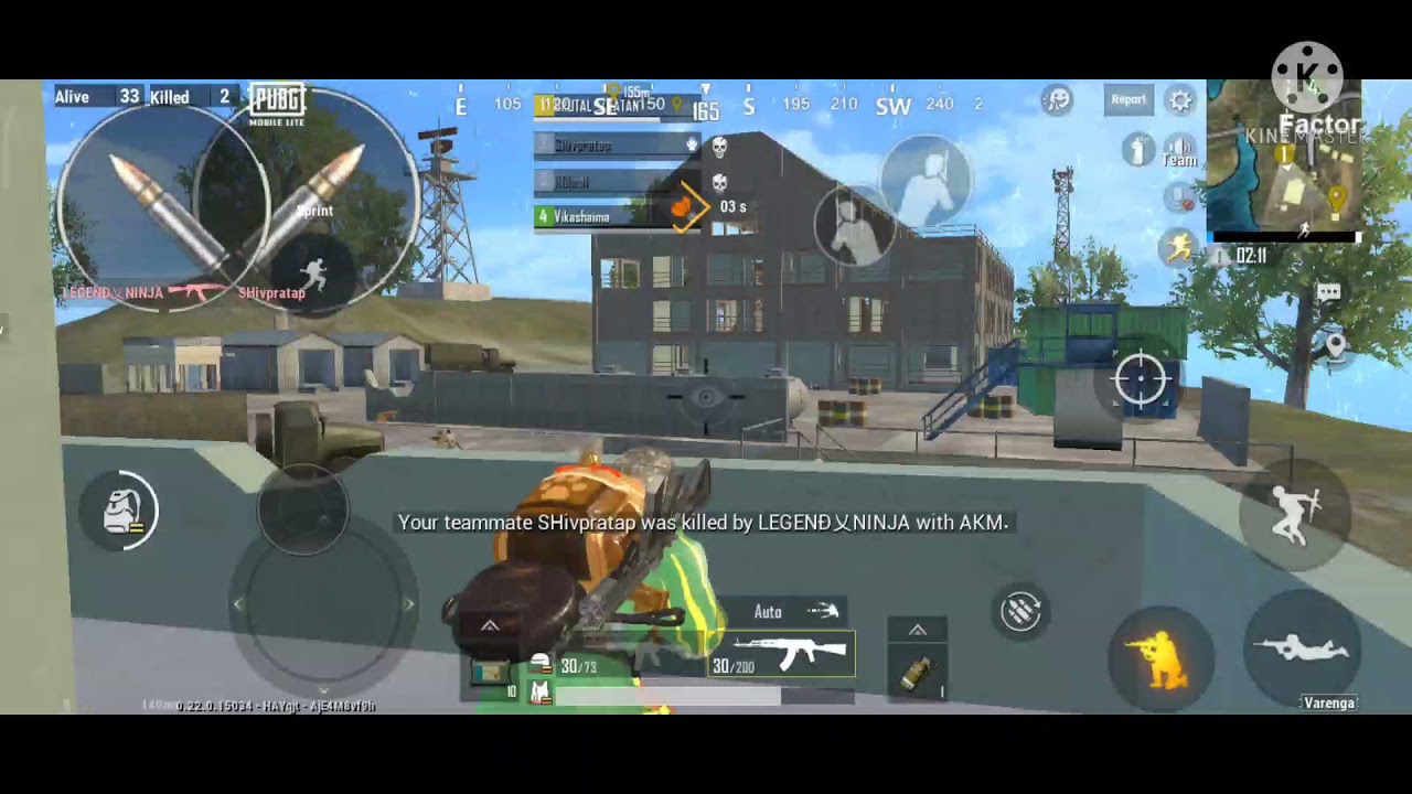 1v4 clutch pubg mobile lite new video