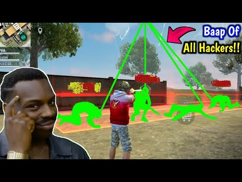 Hacker in game//free fire//garena//sinu gaming//wall hack//gun switch hack//