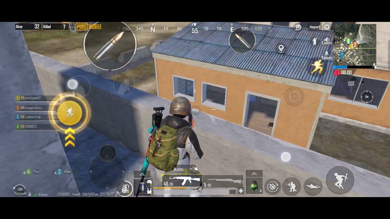 PUBG MOBILE Full Squad in pochinki killed fight.. plz like share and subscribe