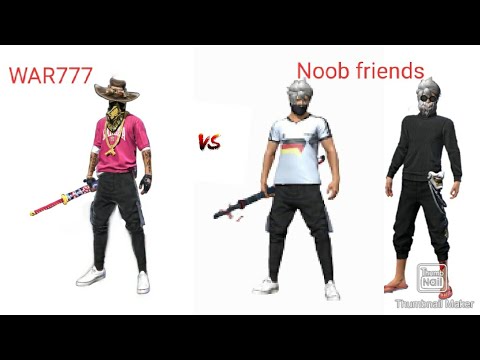 WAR777 VS Two noob friends.