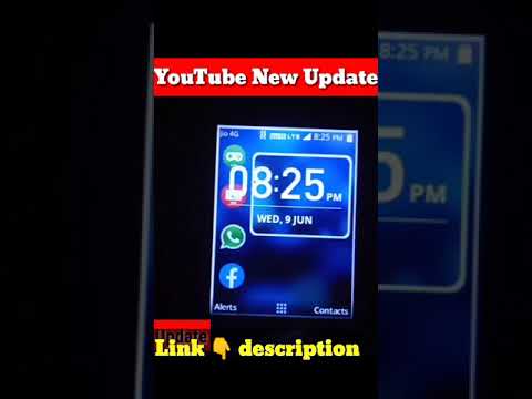 JIO PHONE YOUTUBE NEW UPDATE|#shorts