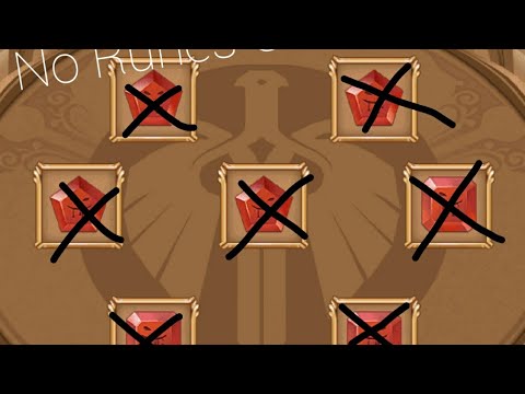 No Runes challenge in Bed wars