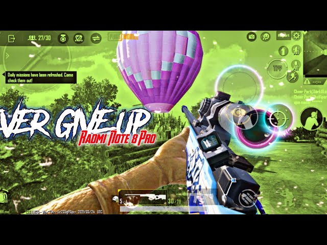redmi note 8 pro 2021 pubg test   Never  Give Up  Smooth+Extreme 60 Fps Gameplay | pubg montage