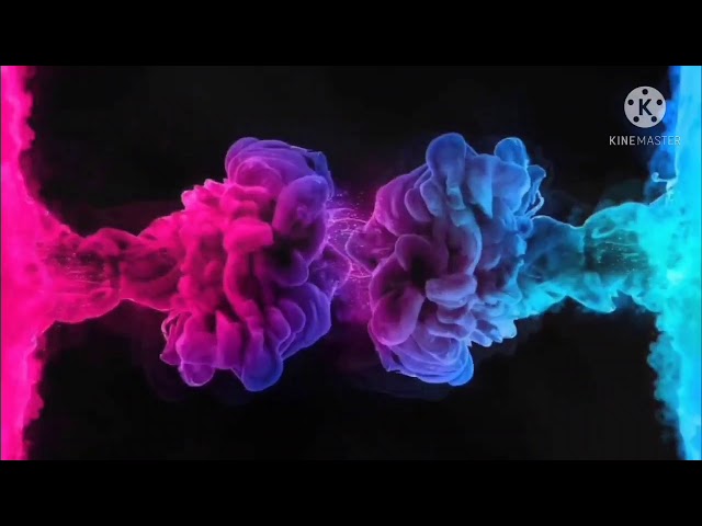 Smoke effect background colour black screen video .