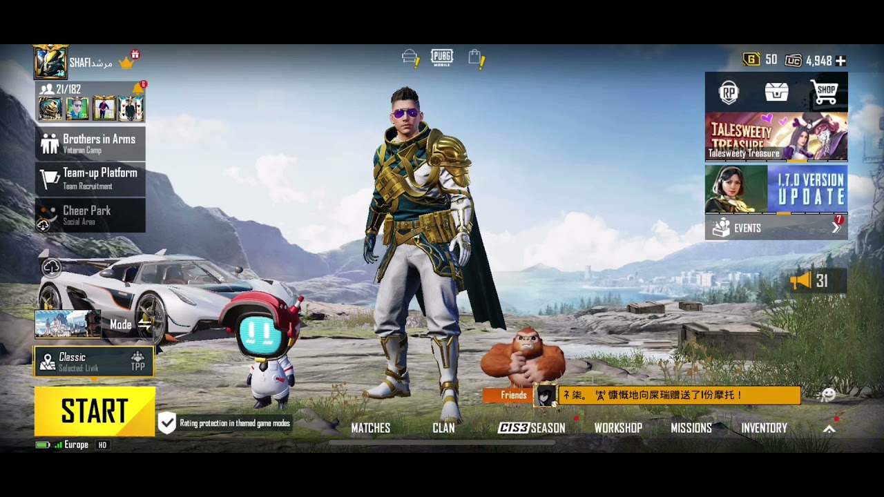NEW ROYAL PASS M5 RP max PUBG MOBILE