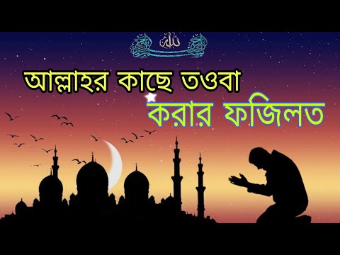 তওবা মত তওবা করলে আল্লাহ তায়ালা জীবনের সমস্ত গুনাহ মাফ করে দেন | Allah Ta'ala forgives all the sins