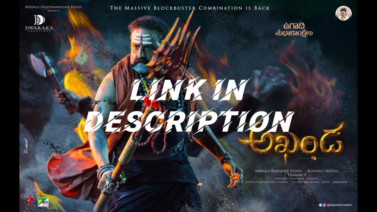 AKHANDA FULL MOVIE IN TELUGU LINK IN DESCRIPTION