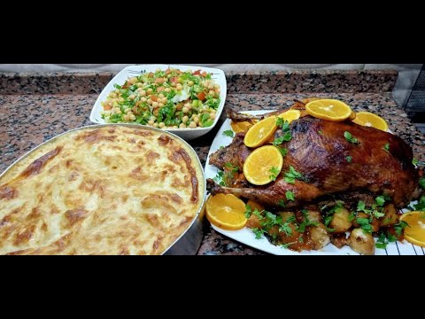 فطارنا النهاردة كان بط و مكرونة بالبشاميل