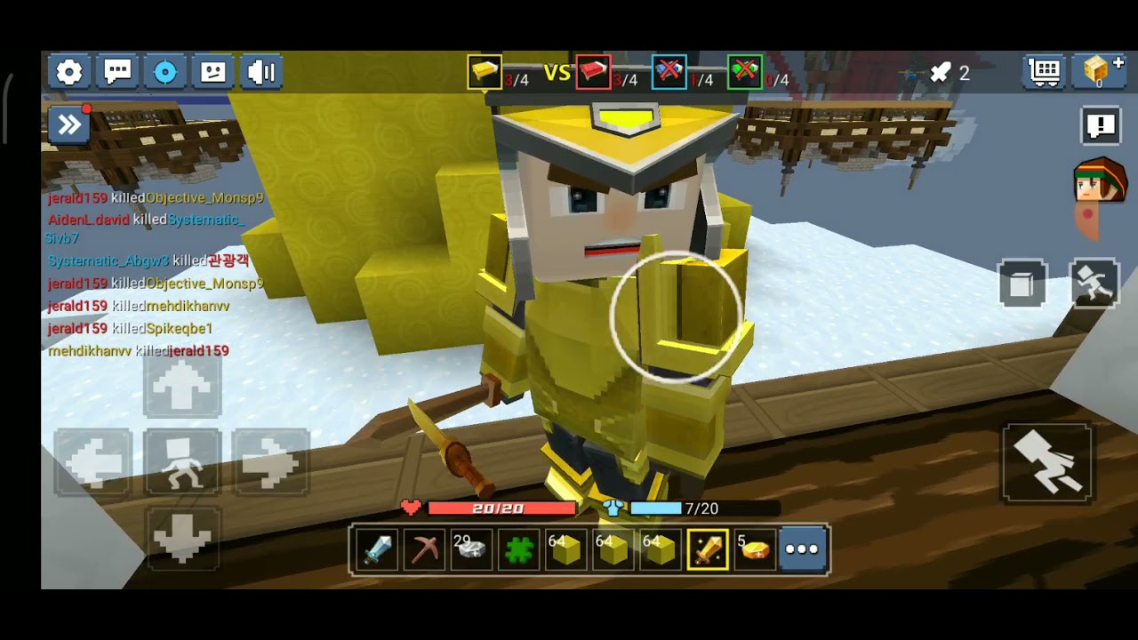 bed wars game my first video !