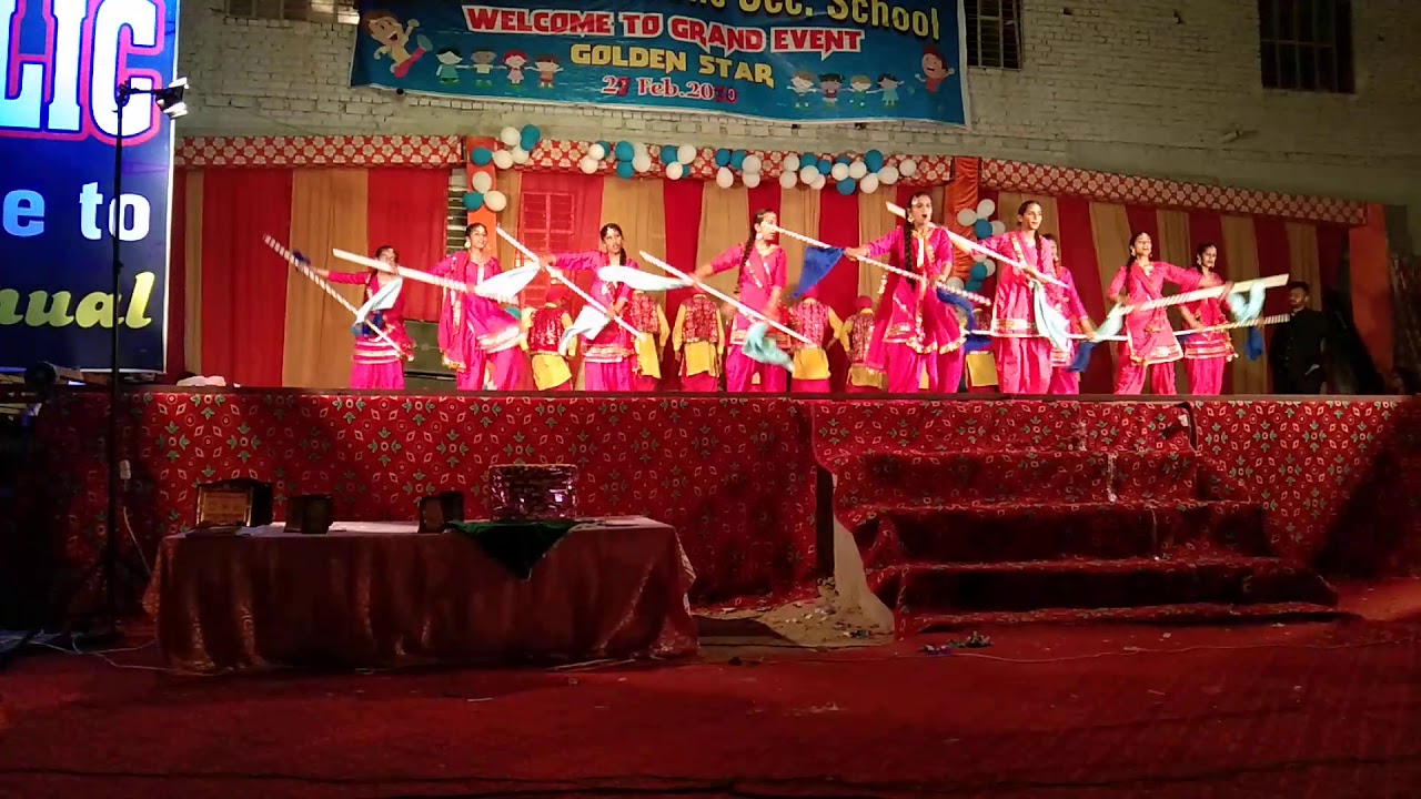 Bhangra team G.H.P.S.school