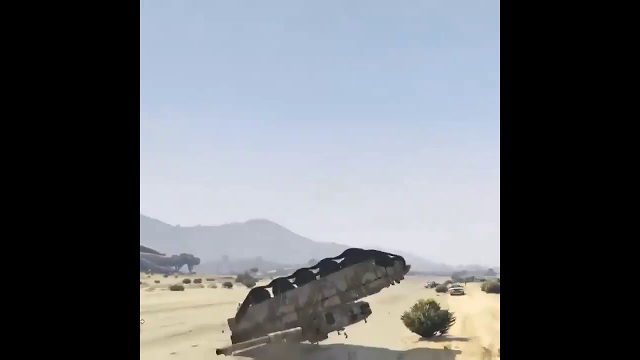 gta 5  tank fight ??#shorts
