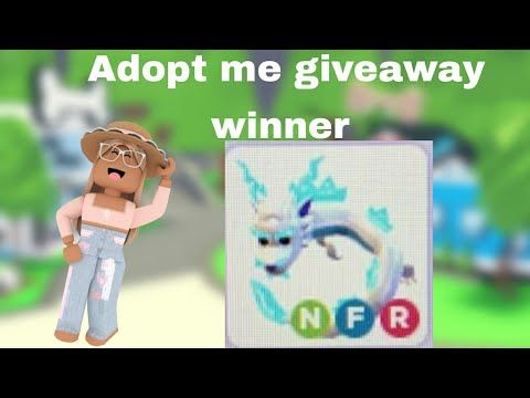 Adopt me giveaway winner
