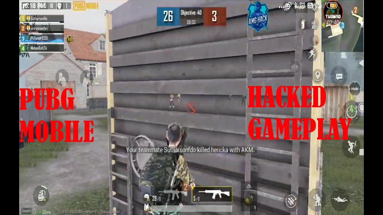 Pubg hacked gameplay