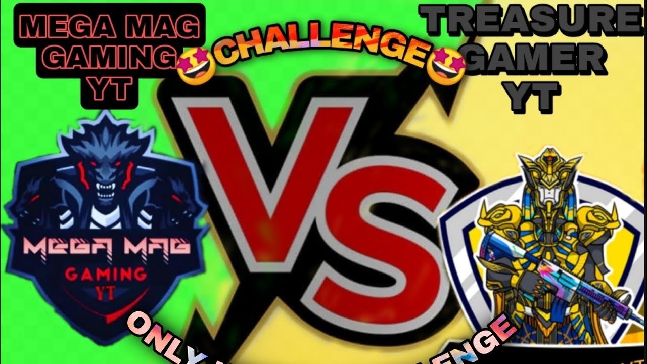 ONLY KAR98K CHALLENGE OF MEGA MAG GAMING YT VS TREASURE GAMER YT
