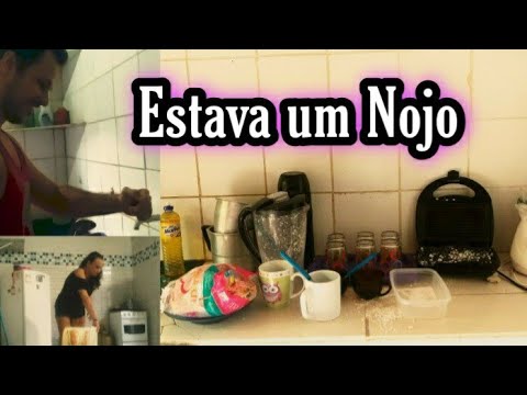 5 DIAS SEM LIMPAR A CASA| Estava uma Nojeira| Limpei tudo!
