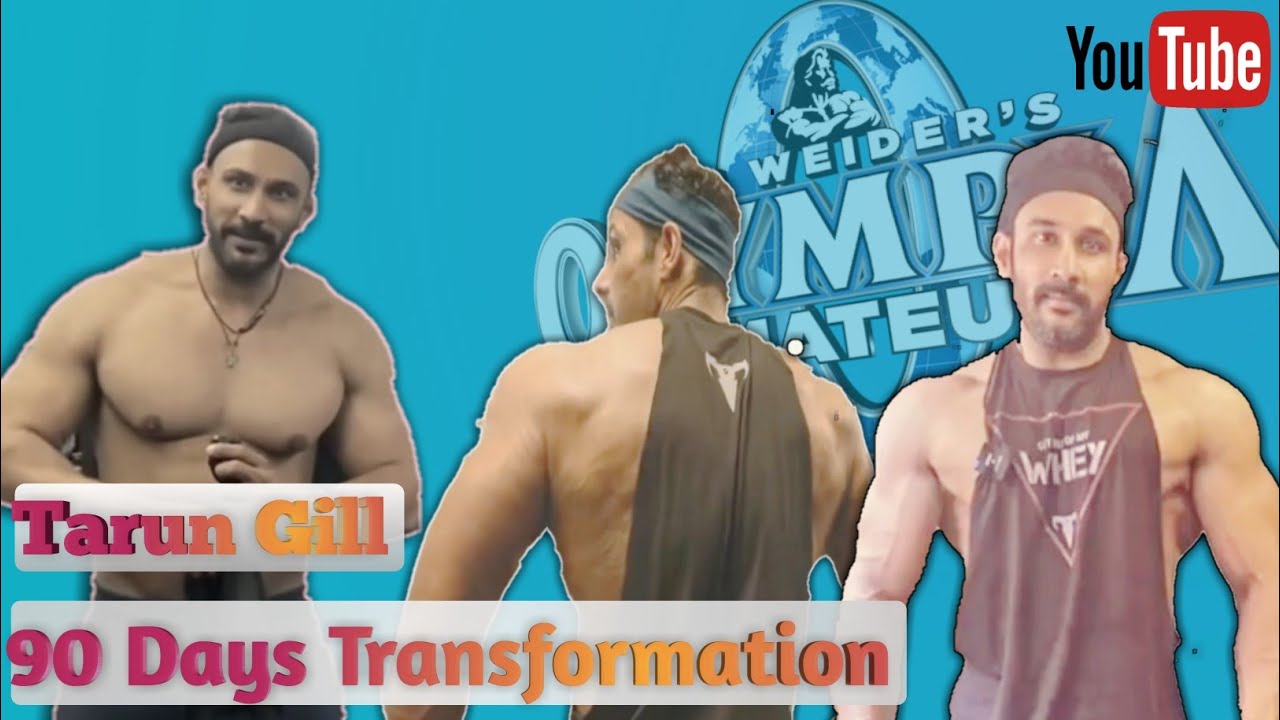 Tarun Gill Transformation #road to Amature Olympia #indian#tgtalks