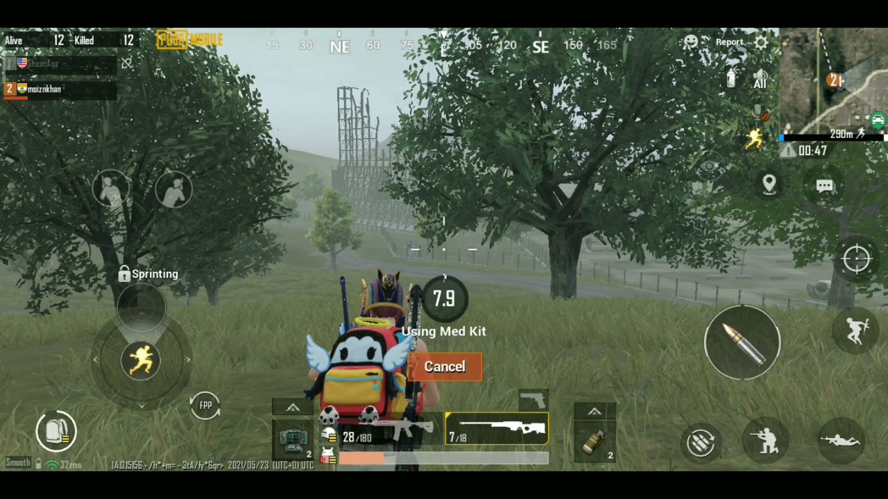 pubg mobile 13+killed