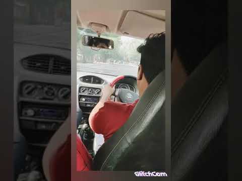 1st time driving a car ?❤️ #learning car #1stvideo#viral❤️❤️