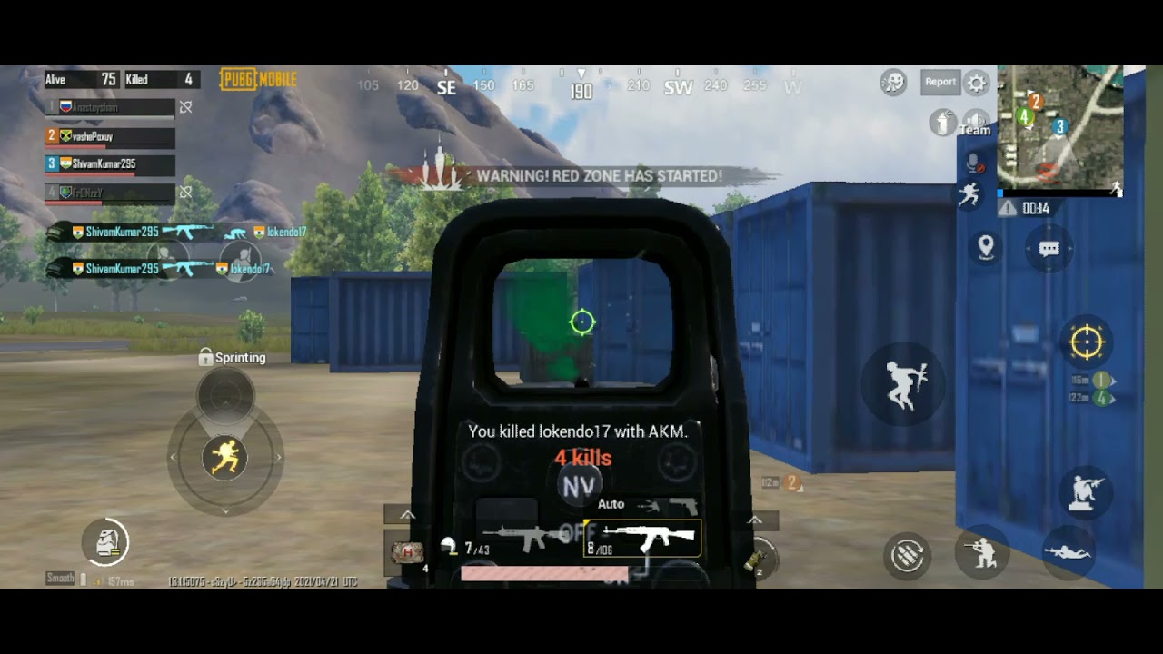 man tujhe salam || pubg mobile Short gameplay video || Combat army || #shorts