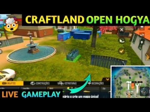 free fire max craft land mode gameplay ||Garena free fire||