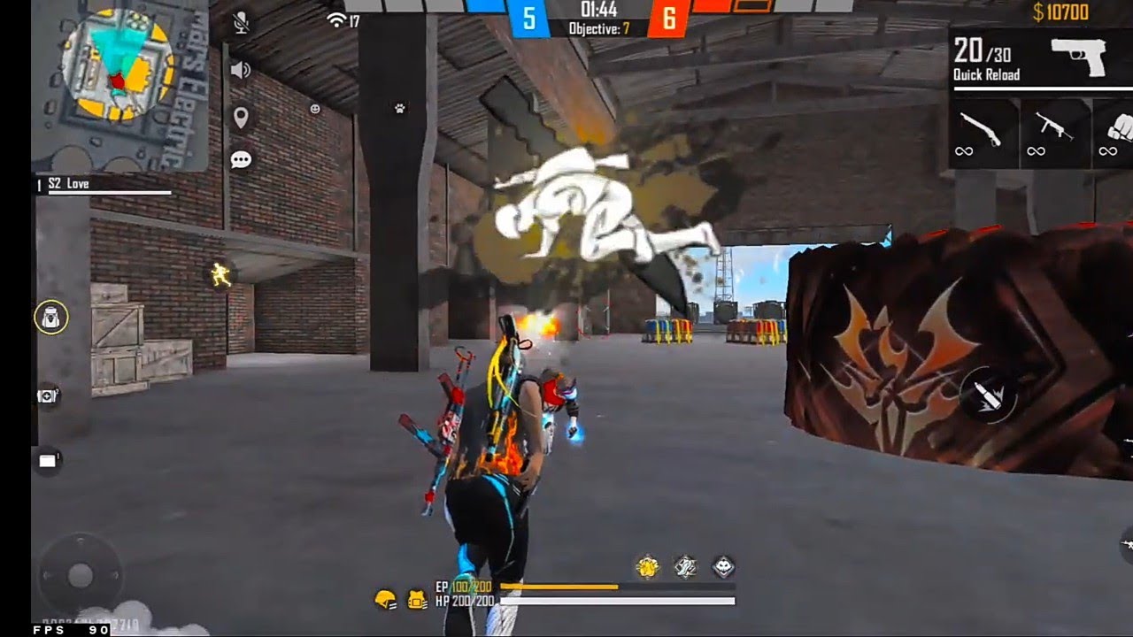 Free Fire Wanted video