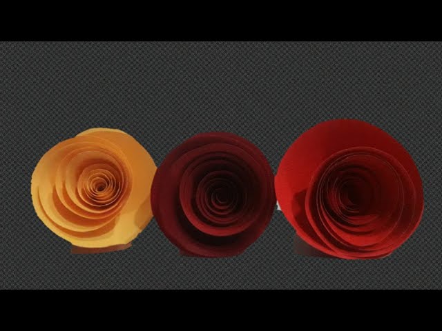 paper flower ring thank  400 subcribe??