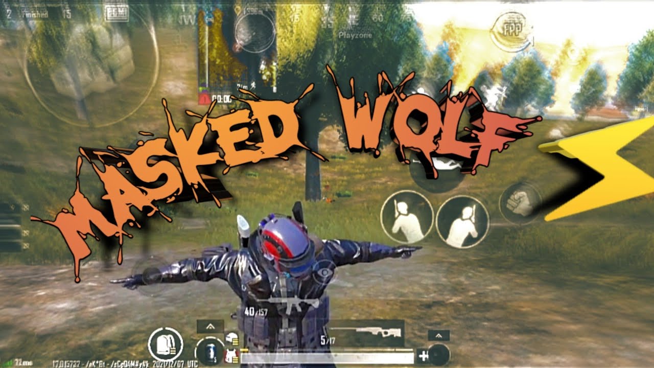 MASKED WOLF⚡|| 4Fingers +Gyroscope ||REDMI K20 PRO BGMI MONTAGE