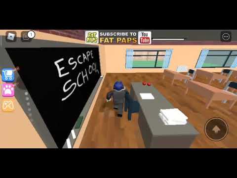 evil teacher is here #Roblox
