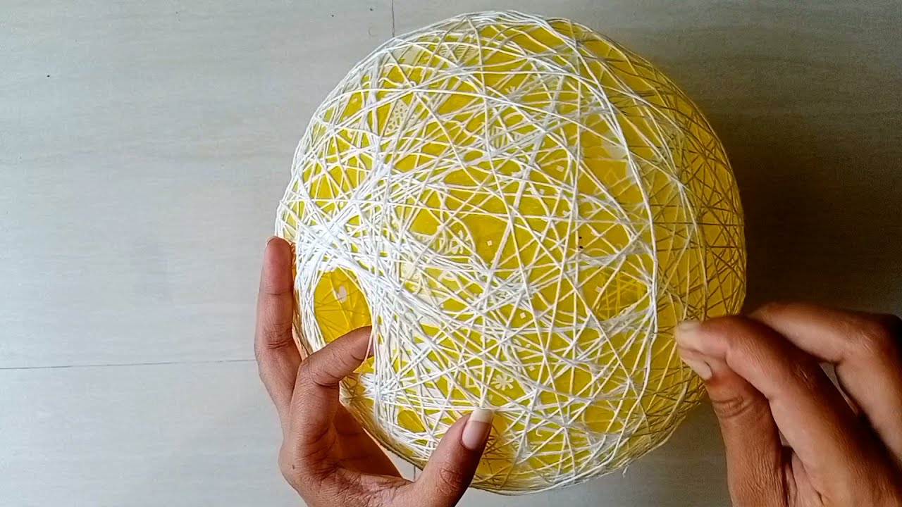 balloon crafts | how to make beautiful lamps from balloon ?