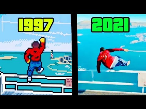 jump from highest place in all #Gta games