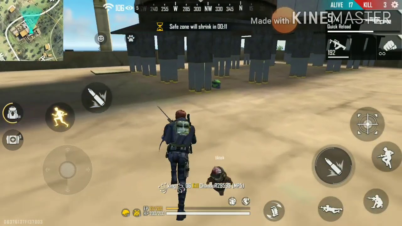 Free fire gamplay