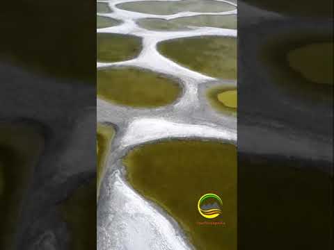 Spotted lake Khiluk , Canada in hindi (अलग अलग रंगो की जील)