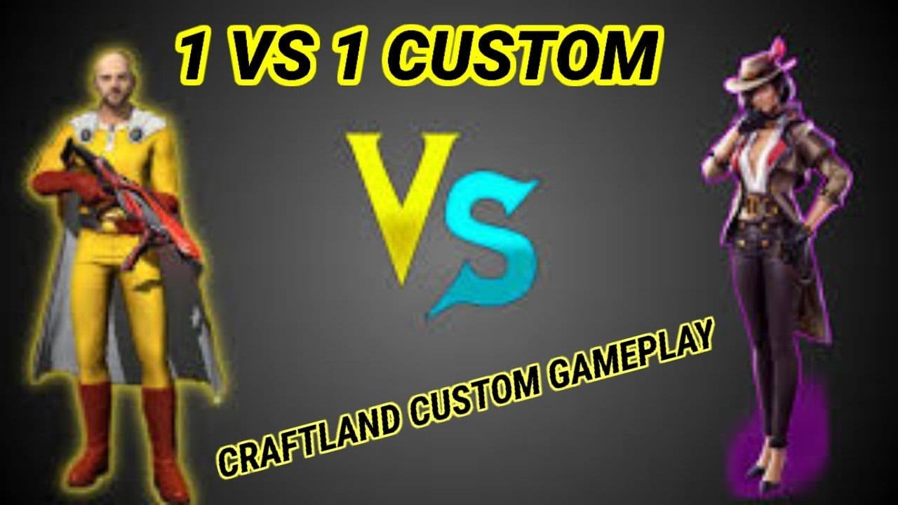 Free Fire Craftland Gameplay - How To Create Craftland Map and Play.